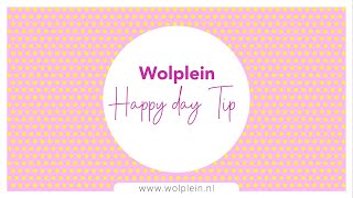 Wolplein Happy Day Tip Opspannen En Vaporiseren Van Je Brei- Of Haakwerk