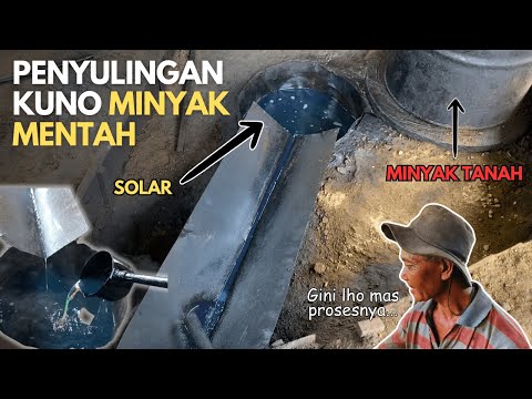 GAK BANYAK YANG TAU ‼️ TERNYATA BEGINI PENGOLAHAN MINYAK MENTAH KUNO MENJADI BBM - TEKSAS WONOCOLO