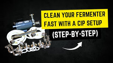Clean Your Fermenter FAST with a CIP Setup (Step-by-Step)