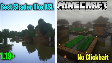 Top 1 Best Shader For Render Dragon | 1.19+ |  | Render Dragon Update Minecraft Pe ||