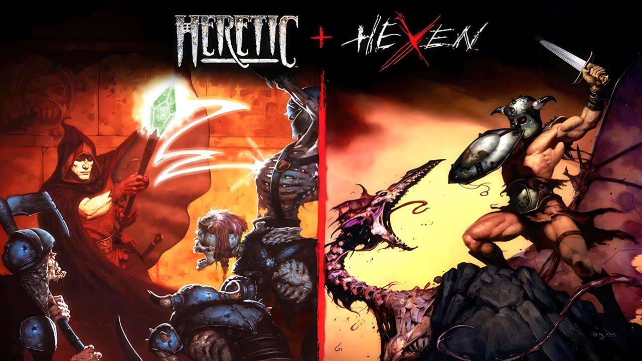 Heretic + Hexen Gameplay Video