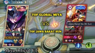 Hard Game !! Top Global Miya Vs Top Jawa Barat Sun !!
