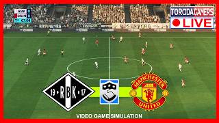 Rosenborg vs Manchester United | International Friendly Match 2026 | Match Today Simulation screenshot 1