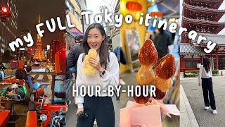 Japan Travel Vlog: what to eat in TOKYO & best things to do 2023