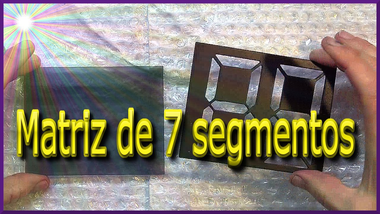 ✅ Matriz de 7 segmentos | J_RPM