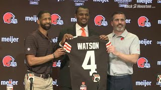 FULL CONFERENCE: Browns’ QB Deshaun Watson: “I’ve never assaulted any woman”
