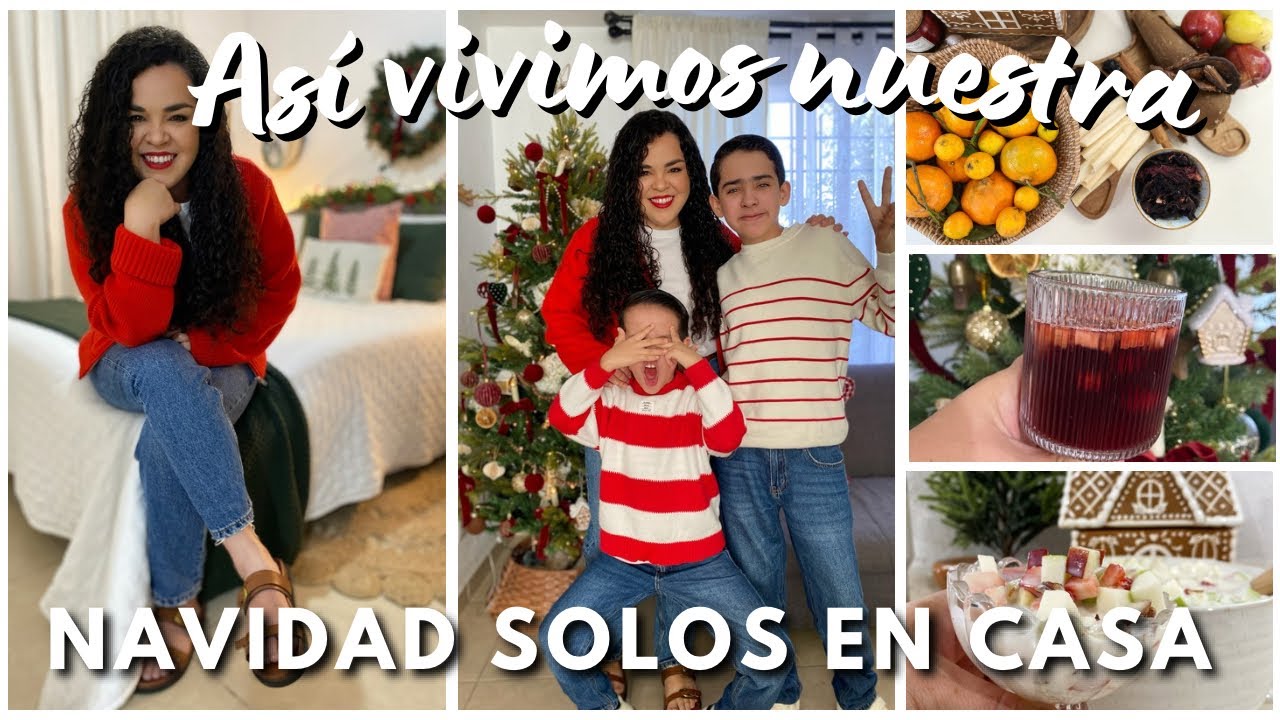 Así vivimos nuestra Navidad en casa 🤶🏻🎄Mamá e hijos | Recetas, cena y abriendo los regalos ♥️