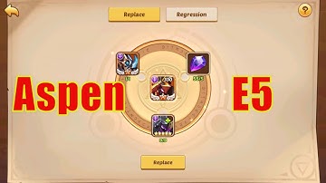 Idle Heroes Official | Aspen E5 - Replace - Amuvor E5 | Kim Cuong