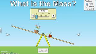 Balancing Torques: Mystery Masses