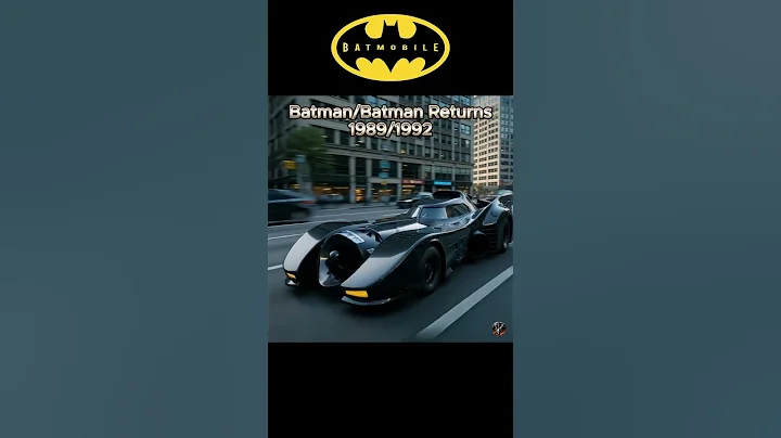 Batmobile Evolution (1943–2022)