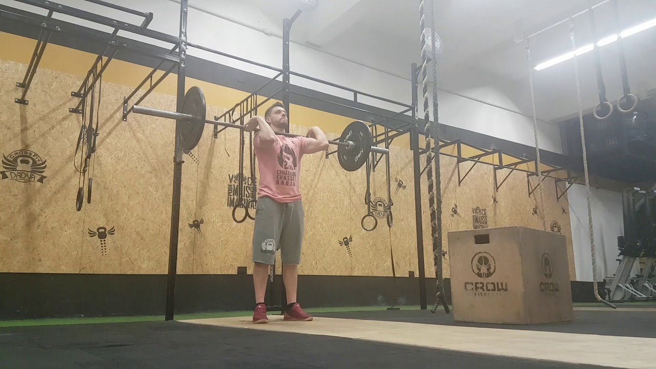 Treino do dia 07.08.19 Push press , box jump and C2B Crossfit Dádiva YouTube