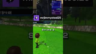 This is the FASTEST Hole 6 Ive ever played #shorts #speedrun #wii #wiisports
