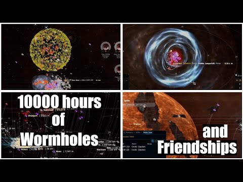 10000 hours of Wormholes and Friendships - EVE Online