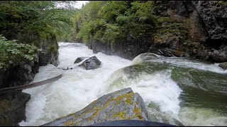 Paddling the Dagger Phantom on Willow Creek, Alaska