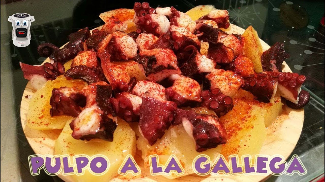 PULPO A LA GALLEGA ( MOULINEX CUISINE )
