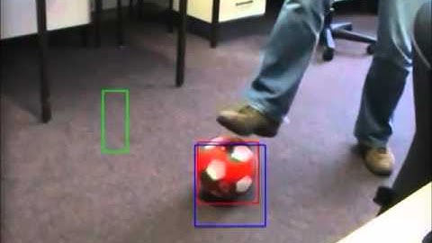 Visual Tracking using Particle Filter with Hybrid Resampling - Ball