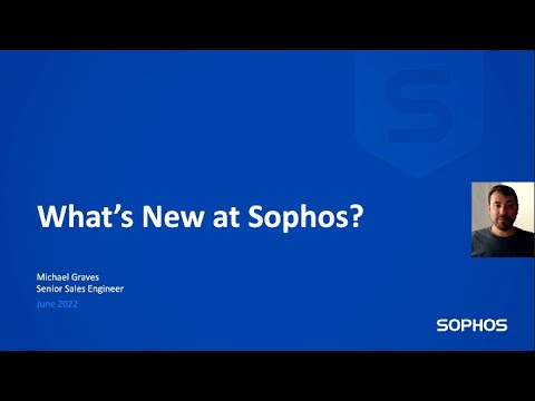 Sophos User Activity Verification