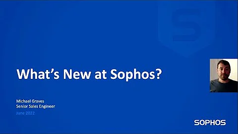 Sophos User Activity Verification
