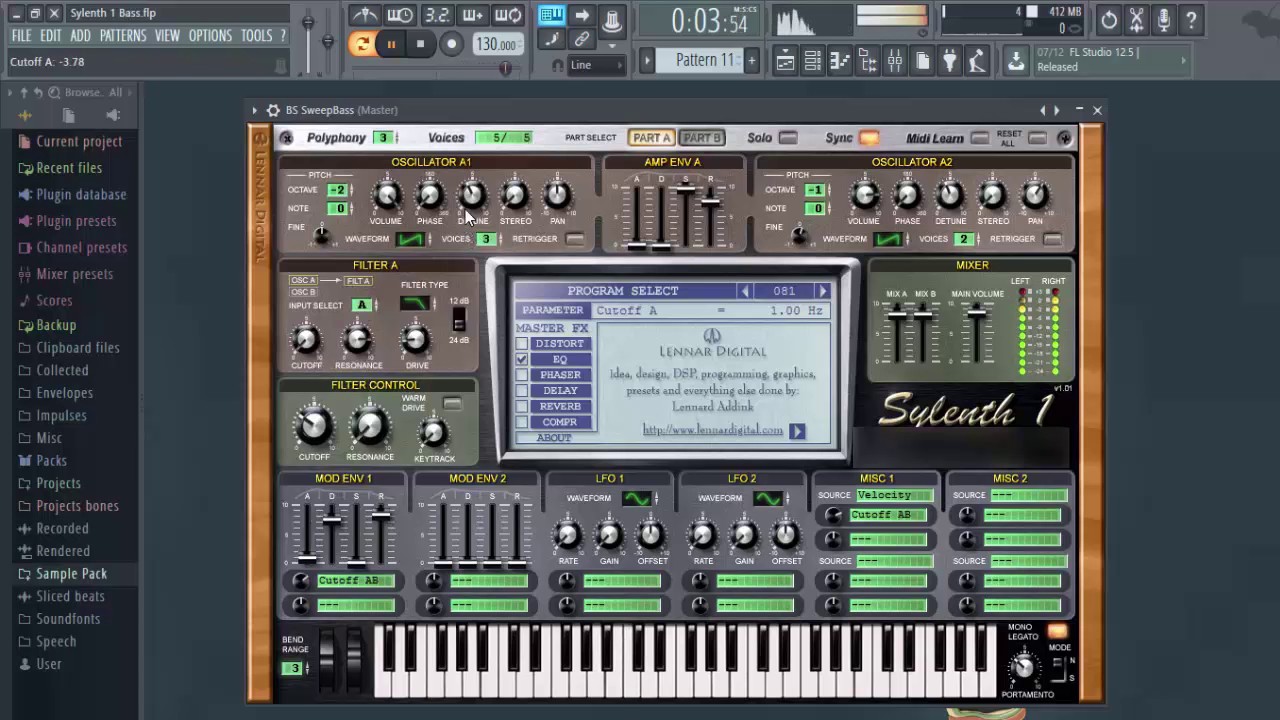 Mastering & Mixing In Hindi Part 5 Sylenth 1 VST YouTube