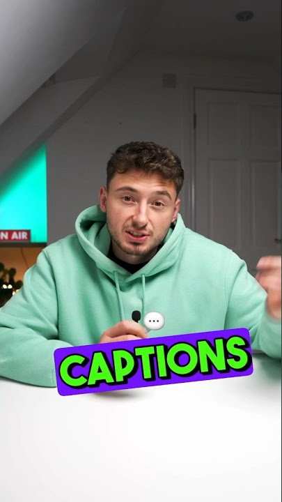 Create Captions Using This App (EASY)