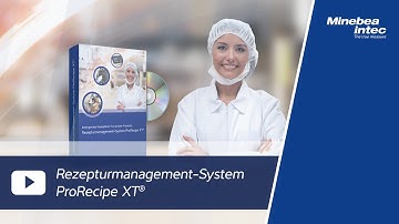 (DE) Rezepturmanagement-System ProRecipe XT®