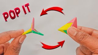 Easy Origami Pop It Fidgets | Antistress. Funny Moving PAPER TOYS | Merajul Paper Craft