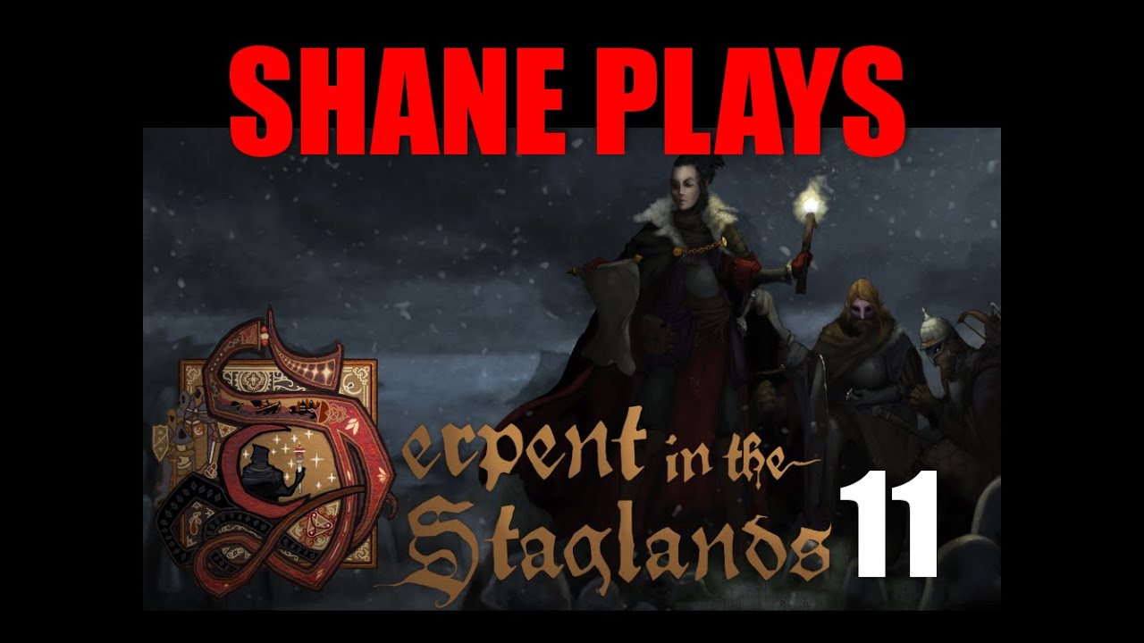 Shane Plays: Serpent in the Staglands #11 gaming logo