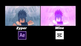 After effect vs Capcut Sasuke Uchiha - Chasing Ghosts [Edit/AMV]