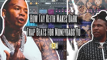 How Tay Keith Makes Dark Trap Beats For MoneyBagg Yo | FL Studio 20 Tutorial