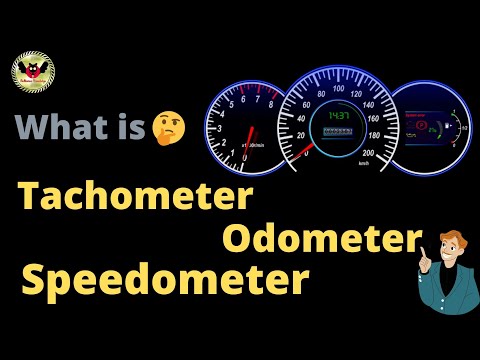 Video: Apakah speedometer dan odometer?