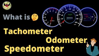 Speedometer, Tachometer And Odometer(हिन्दी )