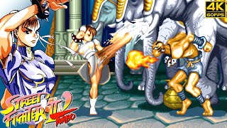 Street Fighter II Turbo: Hyper Fighting - Chun Li (Arcade / 1992) 4K 60FPS