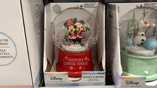 Musical Snow Globe - Mickey And Minnie Scene Gemmy Christmas 2023