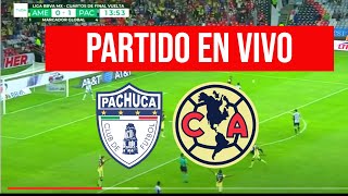 PACHUCA vs AMERICA EN VIVO | CONACHAMPIONS 2024 | SEMIFINAL