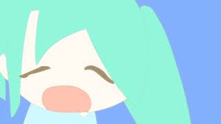 Hatsune Miku breathes.