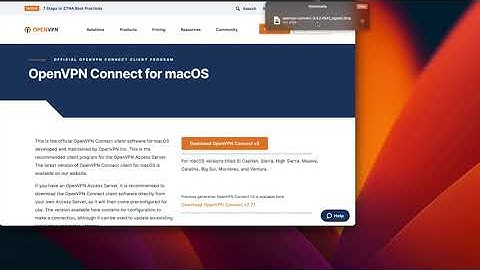 OpenVPN client install and configure on Mac OS #openvpn #installation #mac