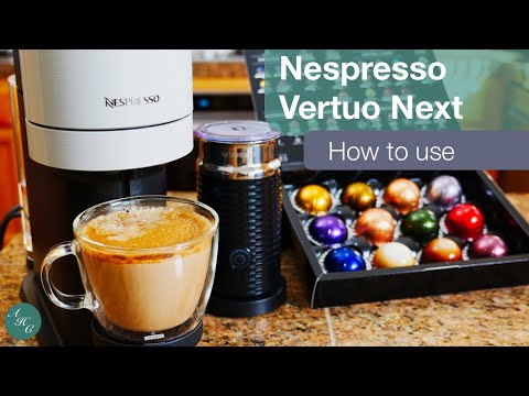 How to use NESPRESSO VERTUO NEXT with AEROCCINO 3 | Fresh and Delicious cup of coffee at home