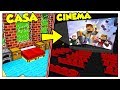 TRASFORMIAMO LA MIA CASA IN UN CINEMA! - Minecraft ITA