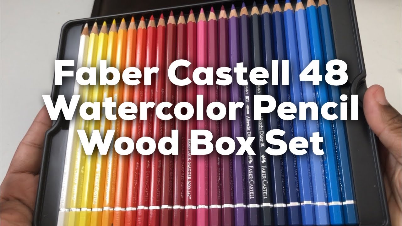 Faber Castell Albrecht Durer Watercolor Pencils 36 - NEW - Free