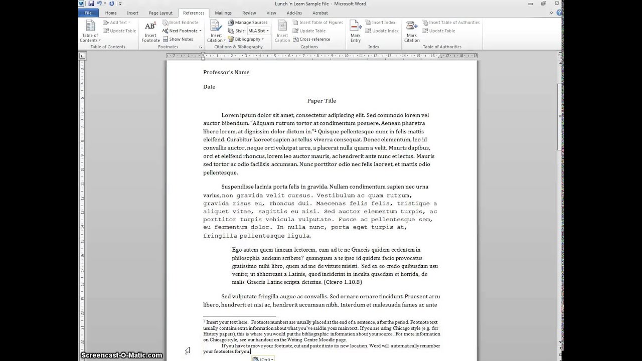 editing footnotes in word editing footnotes in word