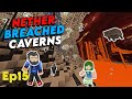 The Frozen Nether | Minecraft Nether Breached Caverns | Ep15