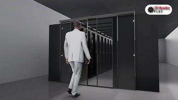 3D Containment Installation Sequence | Data Center D5 Render + SketchUp | 3drenderplus