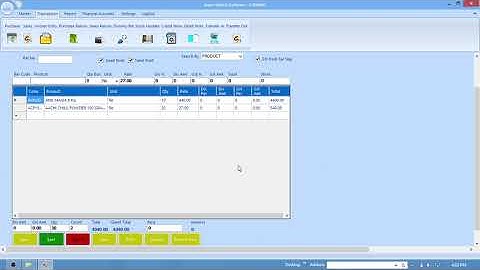 Gene Retail Billing Software - Credit Note