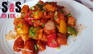 How to make the Quick and Easiest Sweet and Sour Chicken recipe. Chinese Restaurants Style Recipes.