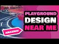 Playground surface design specialists near me  playground markings