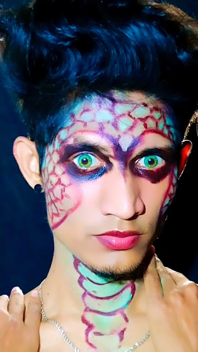 nagini 🐍🐍 #nagini #makeup #snake #trending #bts #tamilsong #pambu