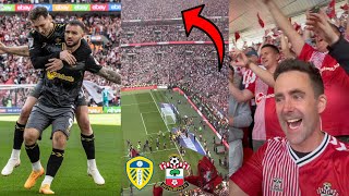 WE ONLY WENT AND DID IT, SAINTS WIN AT WEMBLEY THE MOST UNREAL MOMENTS | Leeds 0 Southampton 1