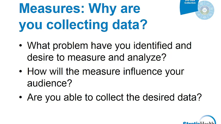 QI Basics: Data Basics and Data Collection