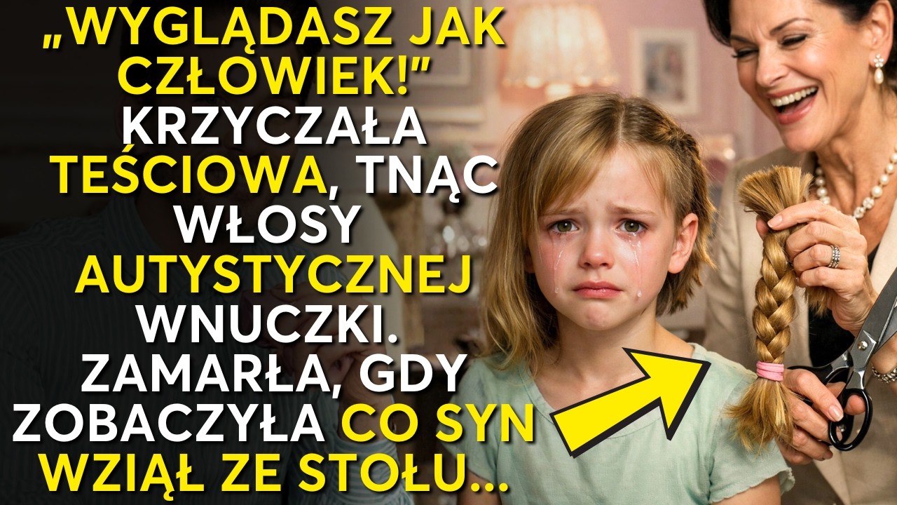 Obcięła włosy autystycznej wnuczce. Zbladła przez reakcję syna...