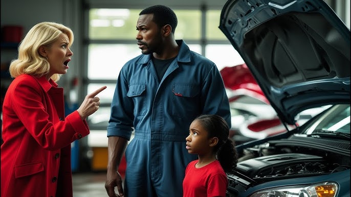 “If You Fix This Engine, I’ll Marry You,” Laughed the Female CEO–Then the  Humble Black Mechanic Did.